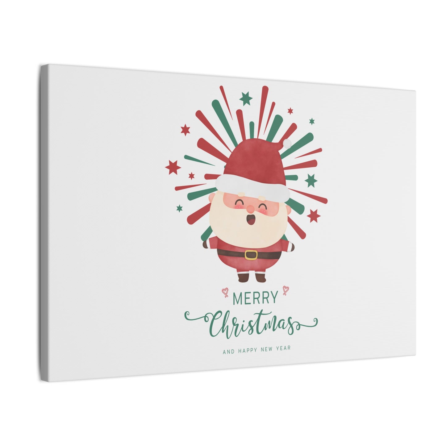 Celebrate the Season with Our Merry Christmas and Happy New Year Custom Canvas - Eco-Friendly, Durable, and Stylish!