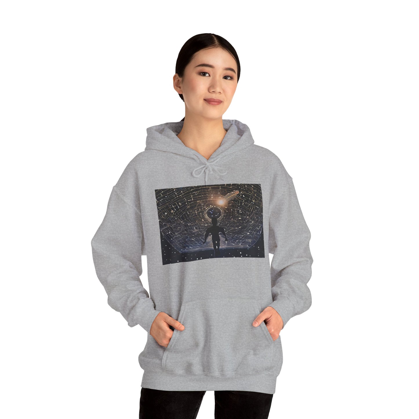 Cosmic Comfort Unleashed! Dive into Relaxation with Our Unisex Heavy Blend™ Hoodie!