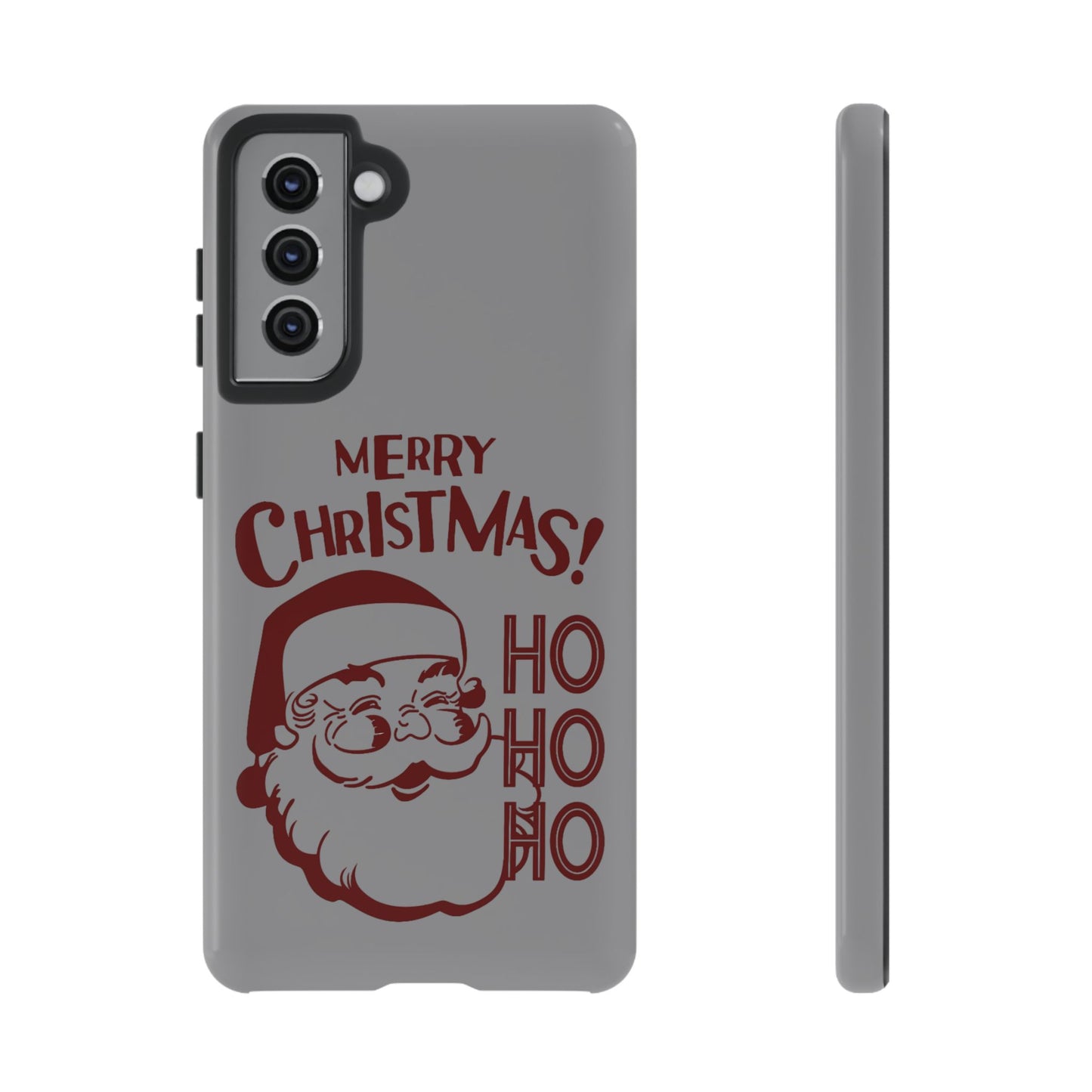 Jingle All the Way with Santa! Personalized Tough Cases for Every Phone!