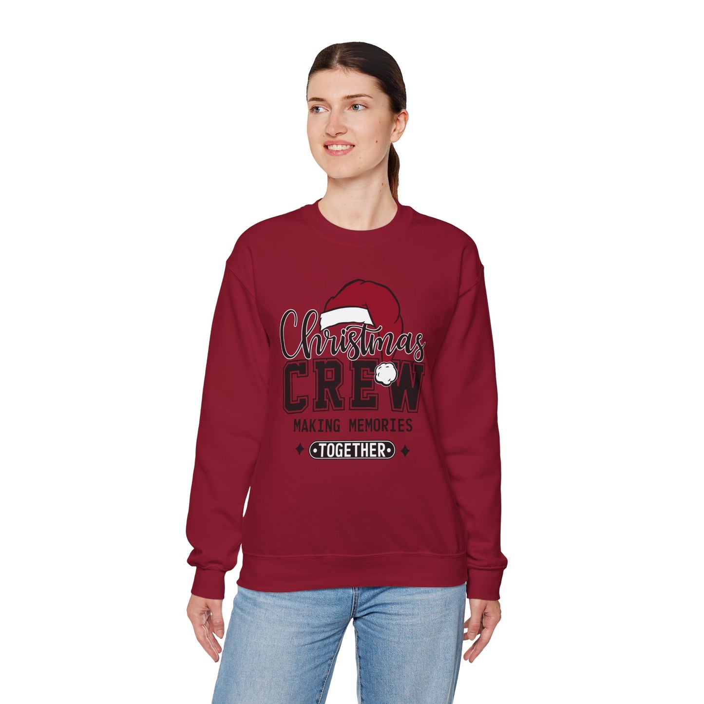 Christmas Together Unisex Heavy Blend™ Crewneck Sweatshirt - Cozy Winter Sweater