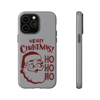 Jingle All the Way with Santa! Personalized Tough Cases for Every Phone!