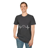Tachometer Shirt RPM Heartbeat Gauge Unisex Heavy Cotton Tee