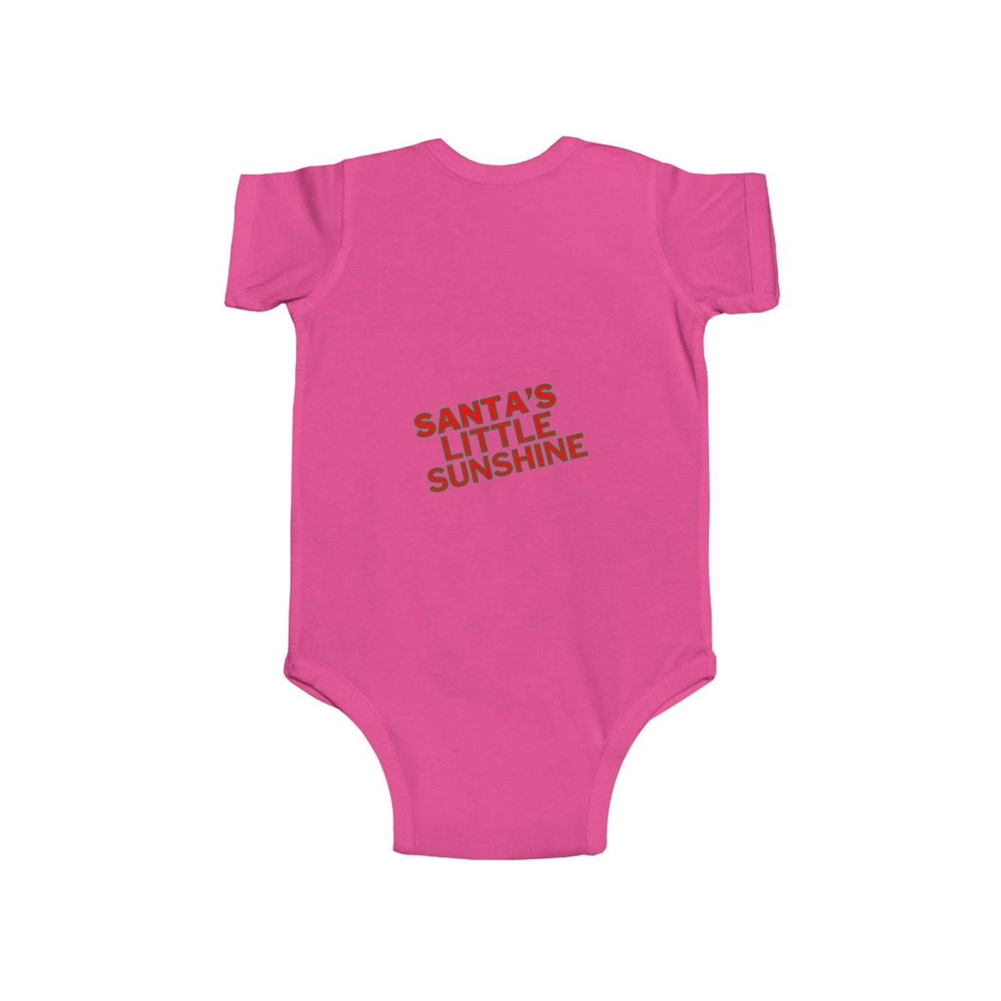 Dress Your Bundle of Joy in Style! Santa's Little Sunshine Infant Bodysuit - Cuteness Overload!