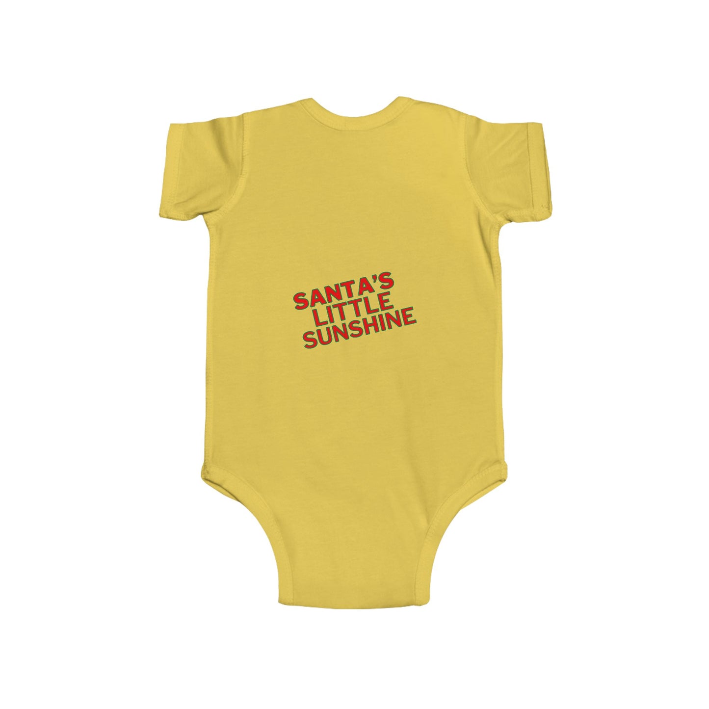 Dress Your Bundle of Joy in Style! Santa's Little Sunshine Infant Bodysuit - Cuteness Overload!