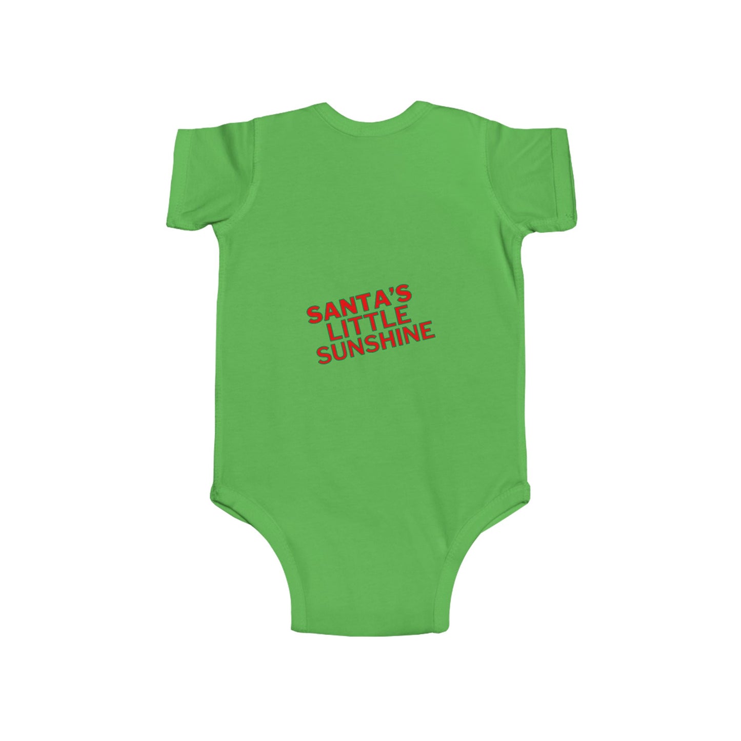 Dress Your Bundle of Joy in Style! Santa's Little Sunshine Infant Bodysuit - Cuteness Overload!