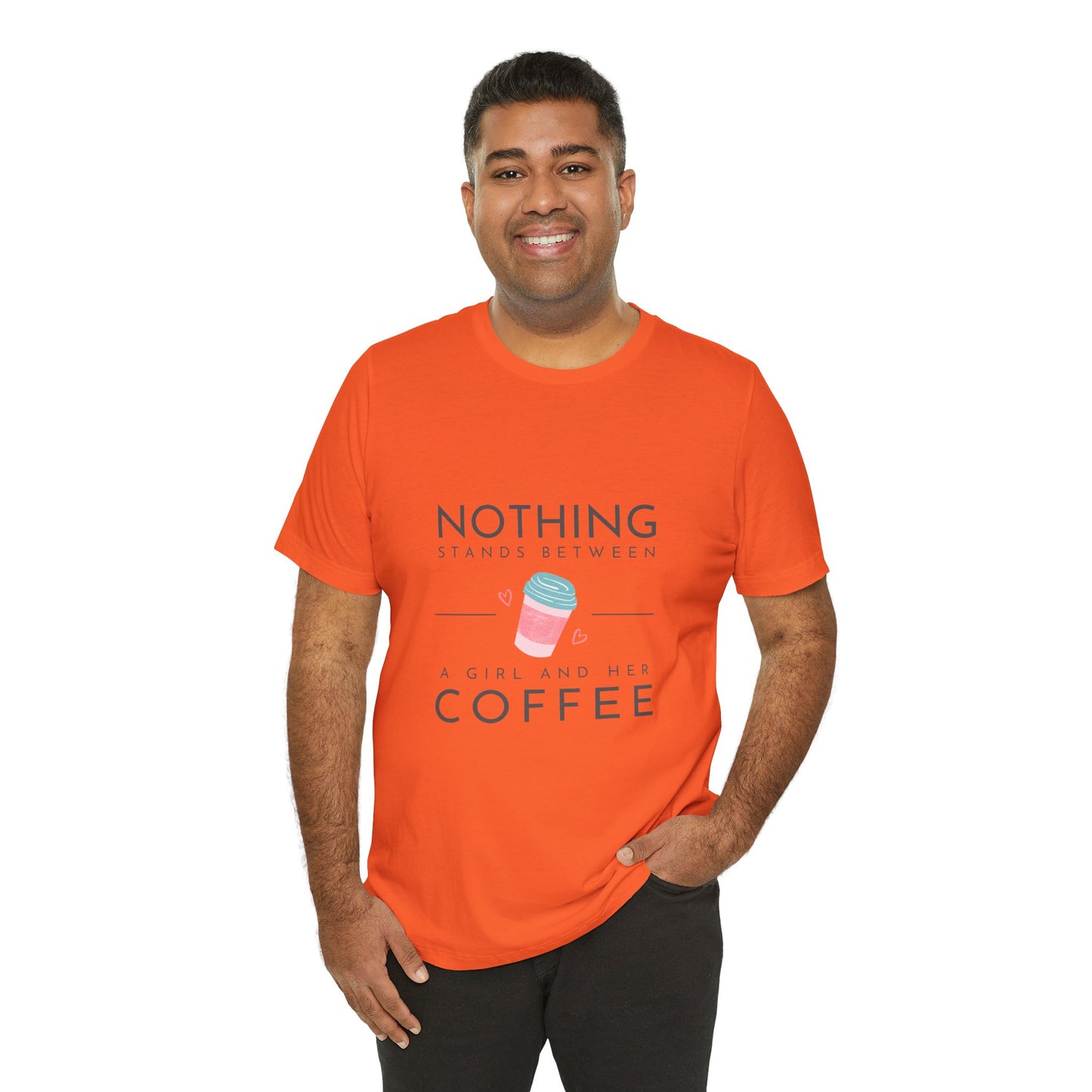 Unleash Your Inner Caffeine Queen with Our Cozy Woman's Jersey Tee!