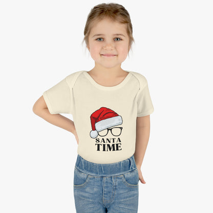 Santa Time Infant Bodysuit - Unleash the Coolest Claus!