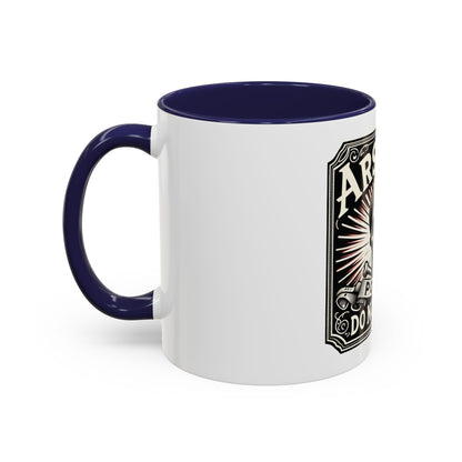 Arsenic Poison Accent Coffee Mug – Skull & Warning Design Ceramic Mug (11oz, 15oz)