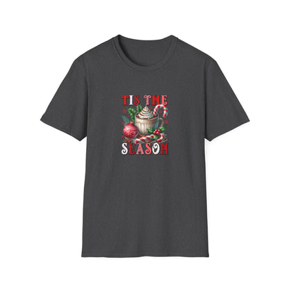 Tis the Season Unisex Softstyle T-Shirt - Holiday Print - 100% Cotton