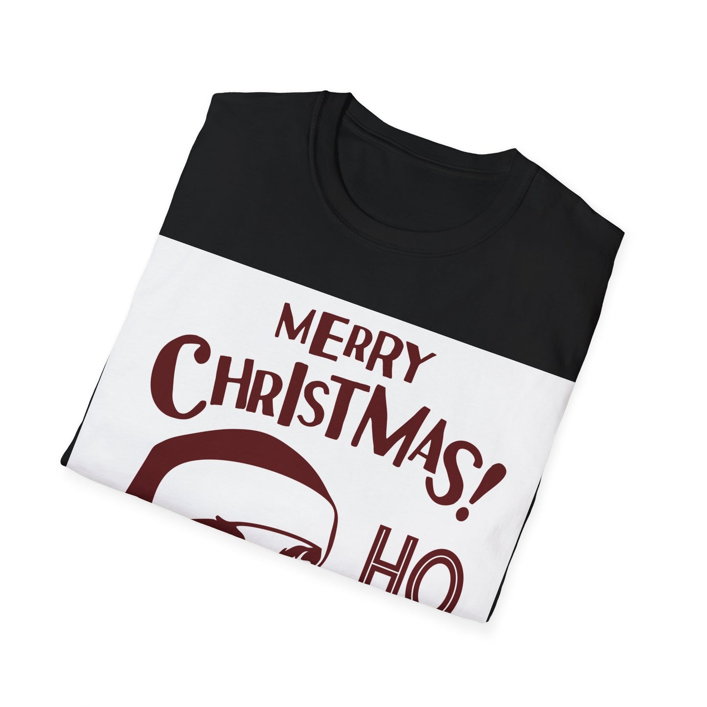 Spread Joy in Style: Unisex Santa Softstyle Tee – Your Ultimate Christmas Comfort!