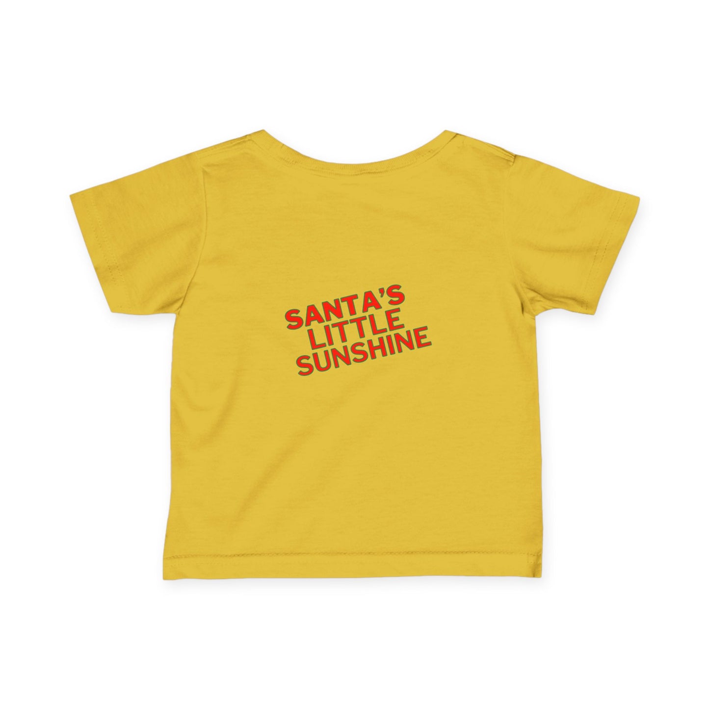 Santa's Little Sunshine Infant Tee - Unleash the Cuteness with Style!