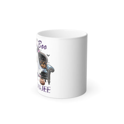 Color Morphing Mug - 11oz - "I Put the Boo in Boujee" Ghost Design