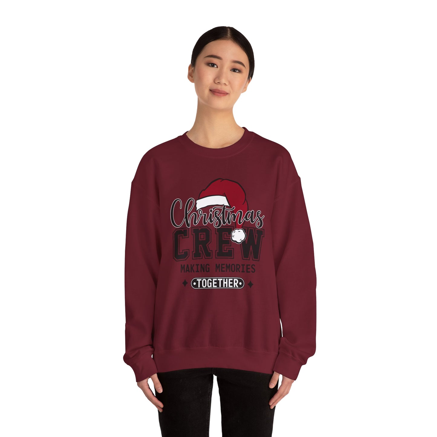 Christmas Together Unisex Heavy Blend™ Crewneck Sweatshirt - Cozy Winter Sweater