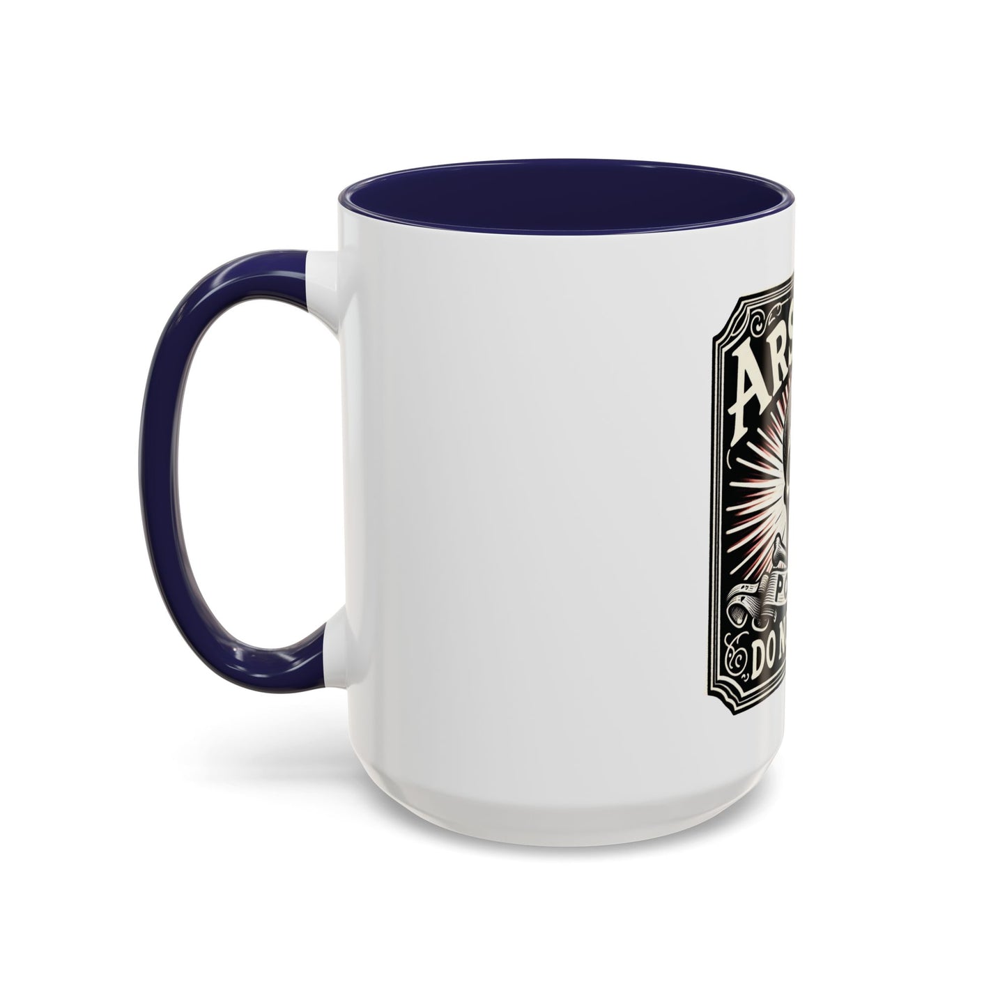 Arsenic Poison Accent Coffee Mug – Skull & Warning Design Ceramic Mug (11oz, 15oz)