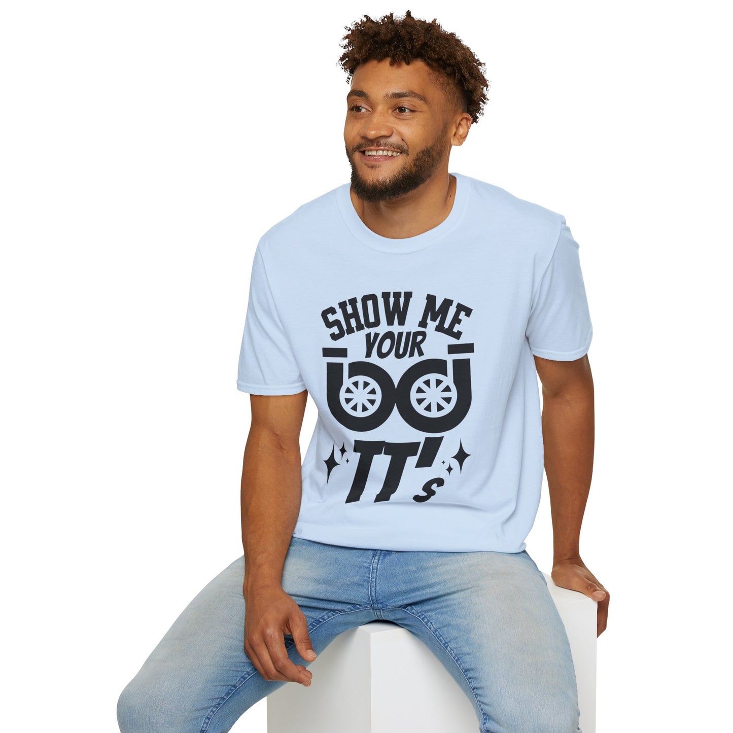 Turbo Car Shirt – Show Me Your Boosts Graphic Unisex Tee