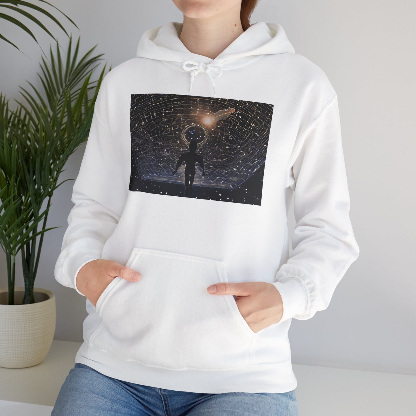 Cosmic Comfort Unleashed! Dive into Relaxation with Our Unisex Heavy Blend™ Hoodie!