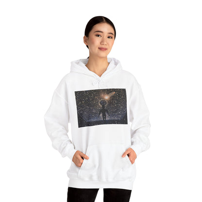 Cosmic Comfort Unleashed! Dive into Relaxation with Our Unisex Heavy Blend™ Hoodie!