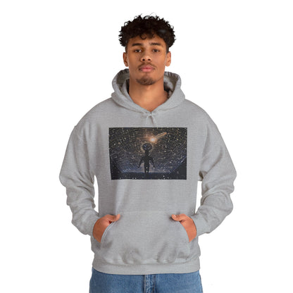 Cosmic Comfort Unleashed! Dive into Relaxation with Our Unisex Heavy Blend™ Hoodie!