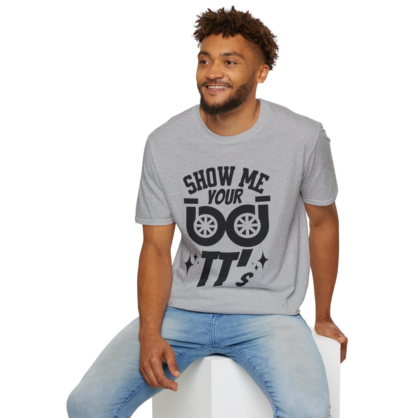 Turbo Car Shirt – Show Me Your Boosts Graphic Unisex Tee