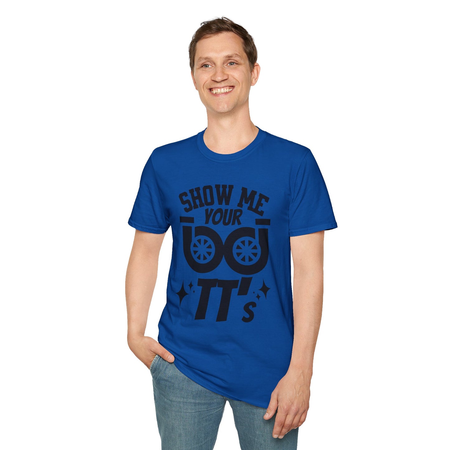 Turbo Car Shirt – Show Me Your Boosts Graphic Unisex Tee