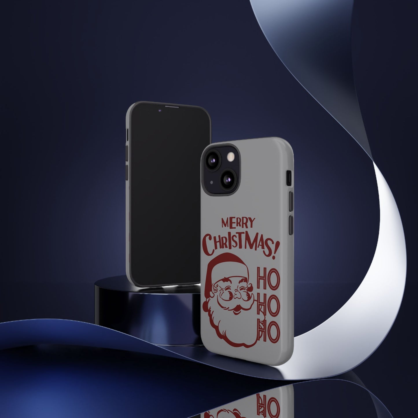 Jingle All the Way with Santa! Personalized Tough Cases for Every Phone!