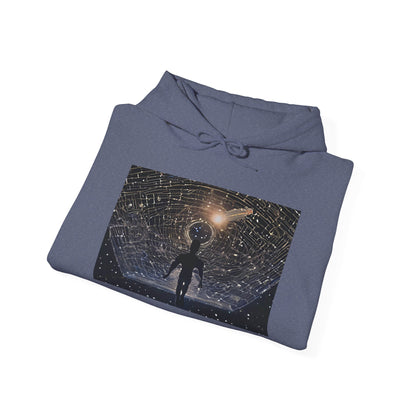 Cosmic Comfort Unleashed! Dive into Relaxation with Our Unisex Heavy Blend™ Hoodie!