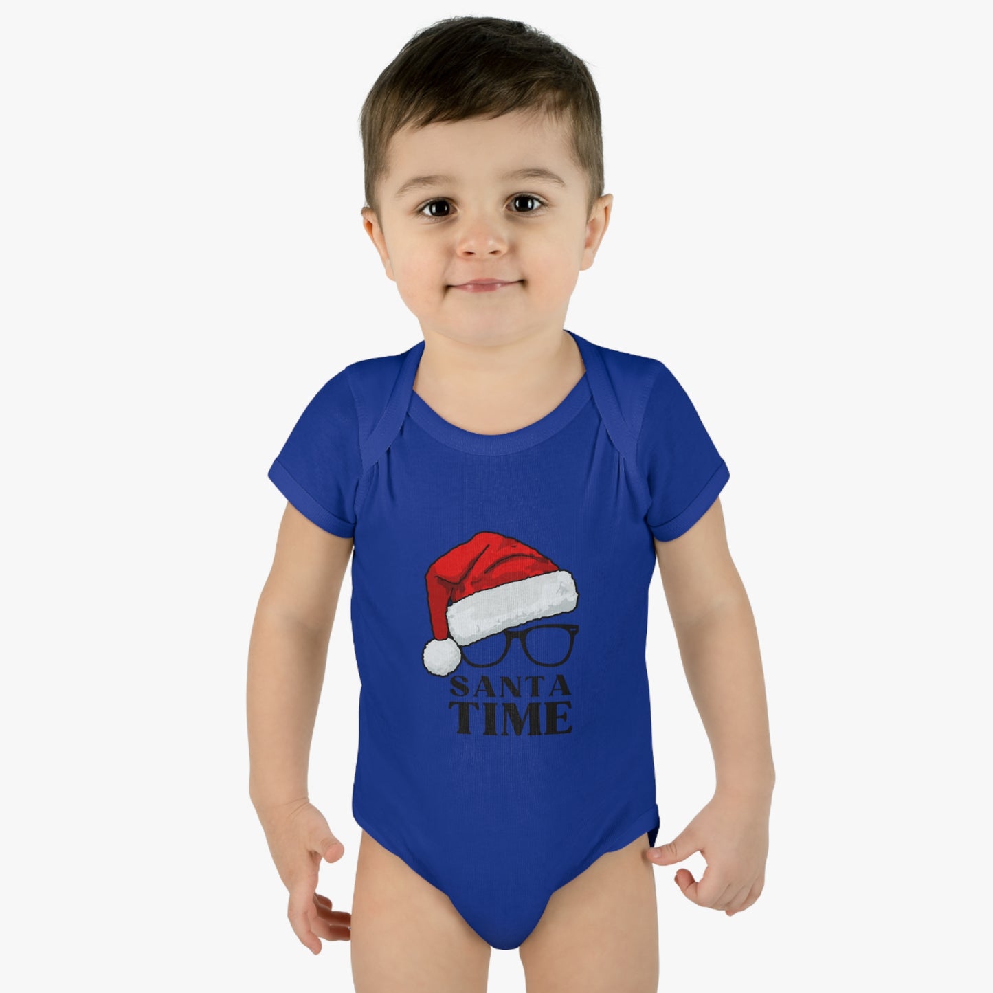 Santa Time Infant Bodysuit - Unleash the Coolest Claus!