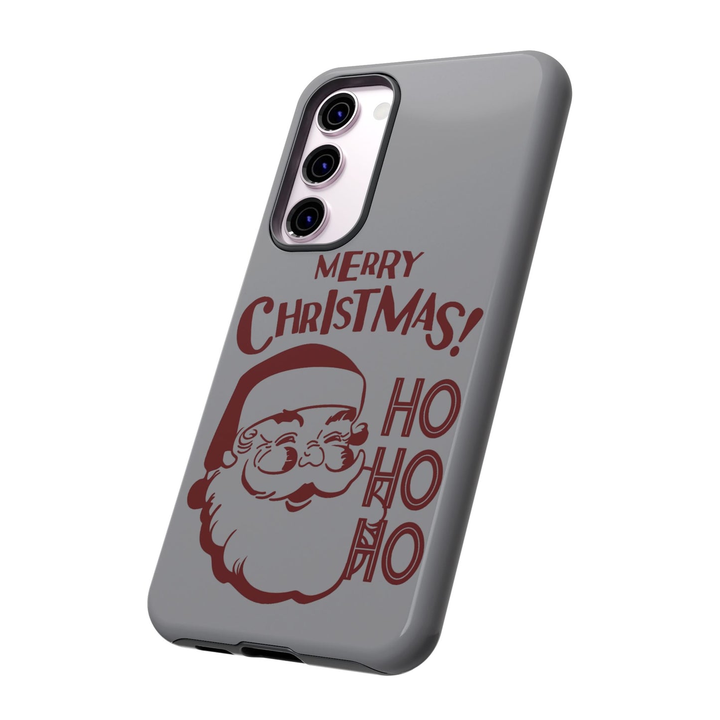 Jingle All the Way with Santa! Personalized Tough Cases for Every Phone!