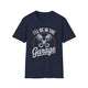 I'll Be In The Garage Mechanic Shirt – Piston Graphic Car Lover Tee