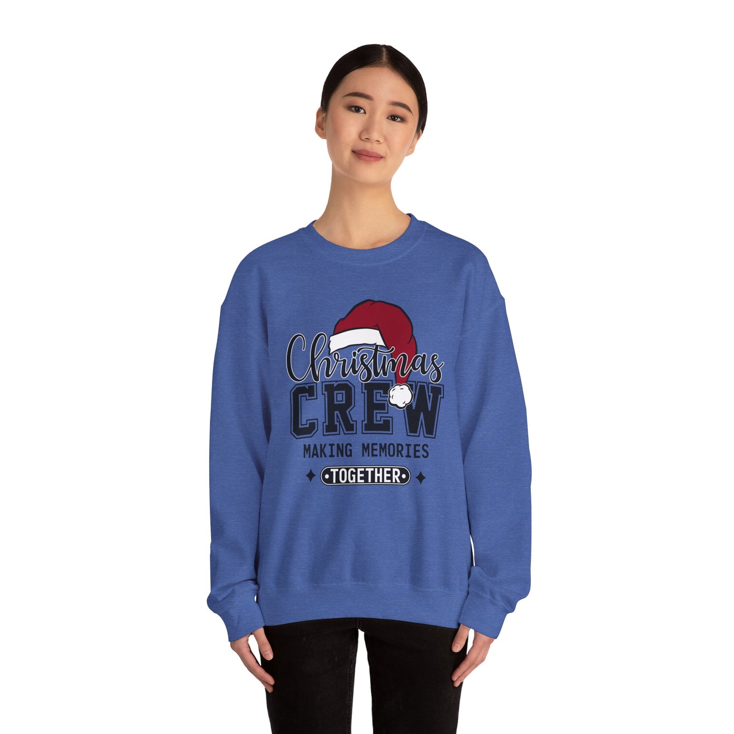 Christmas Together Unisex Heavy Blend™ Crewneck Sweatshirt - Cozy Winter Sweater