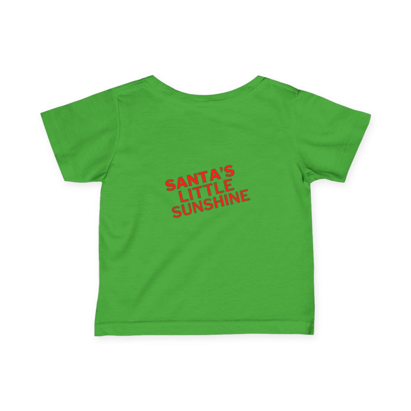 Santa's Little Sunshine Infant Tee - Unleash the Cuteness with Style!