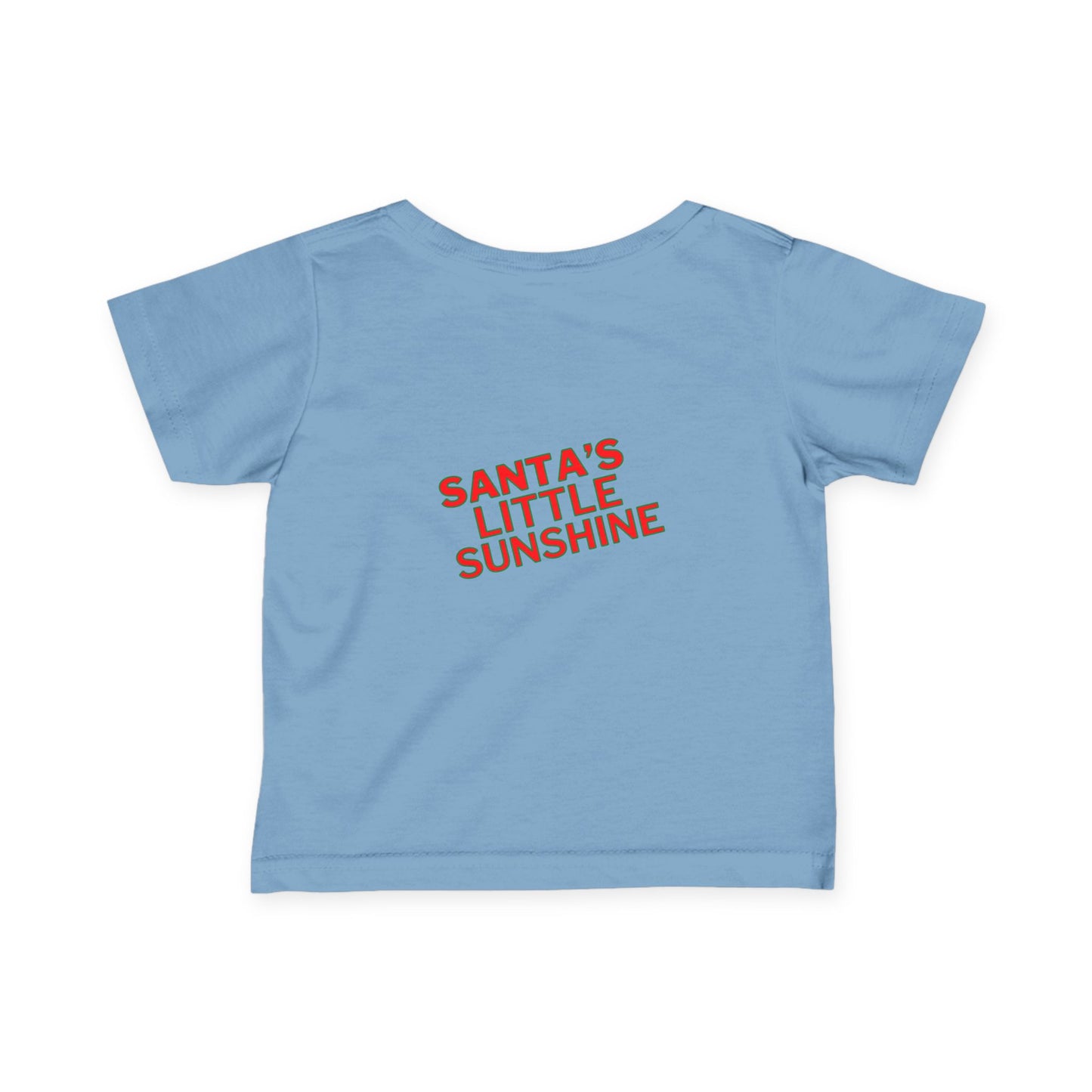 Santa's Little Sunshine Infant Tee - Unleash the Cuteness with Style!