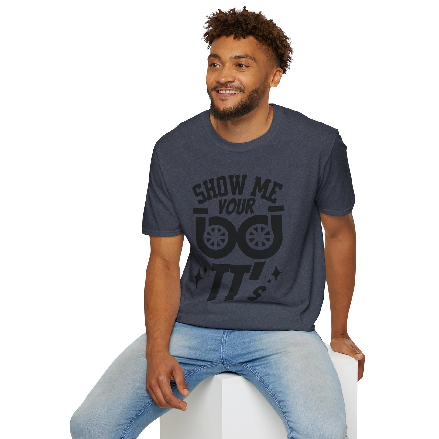 Turbo Car Shirt – Show Me Your Boosts Graphic Unisex Tee